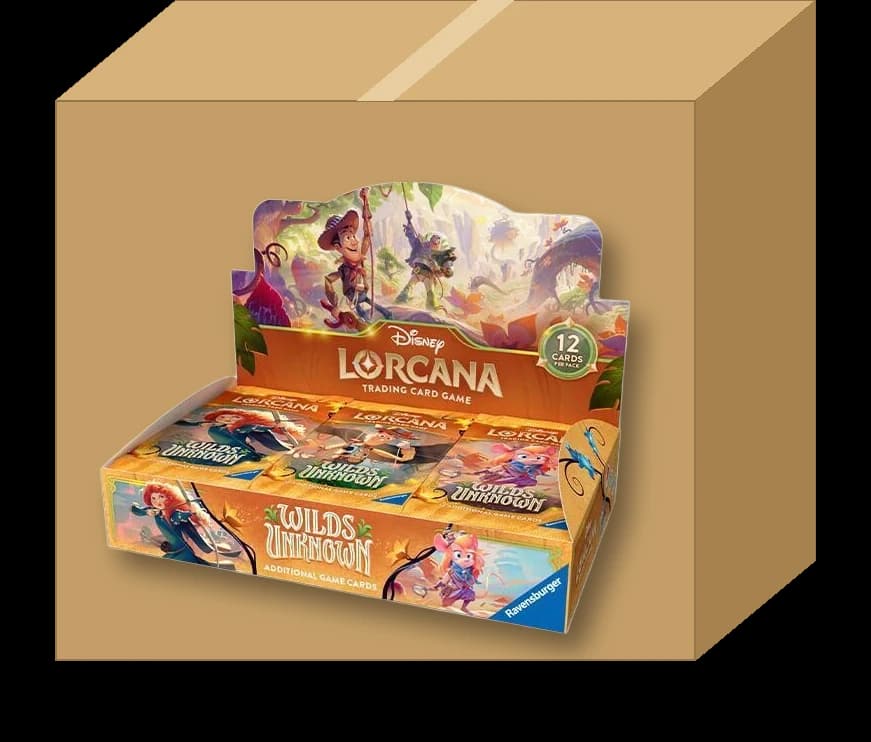 Disney Lorcana: Wilds Unknown Booster Box Case
