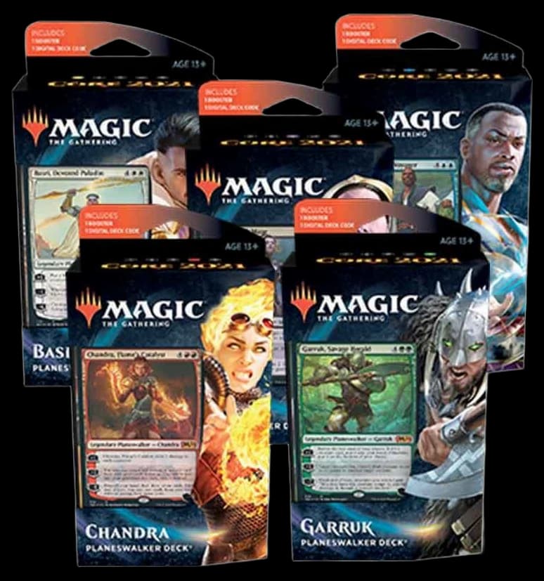 Core Set 2021 - Planeswalker Deck [Set of 5]