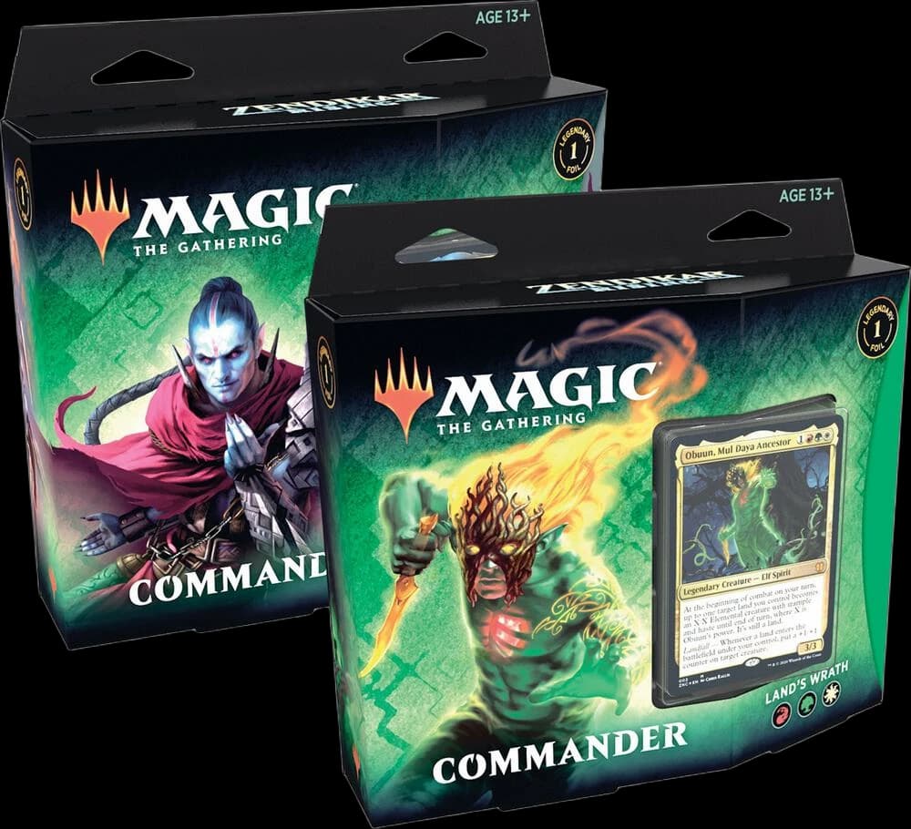 Zendikar Rising - Commander Deck [Set of 2]