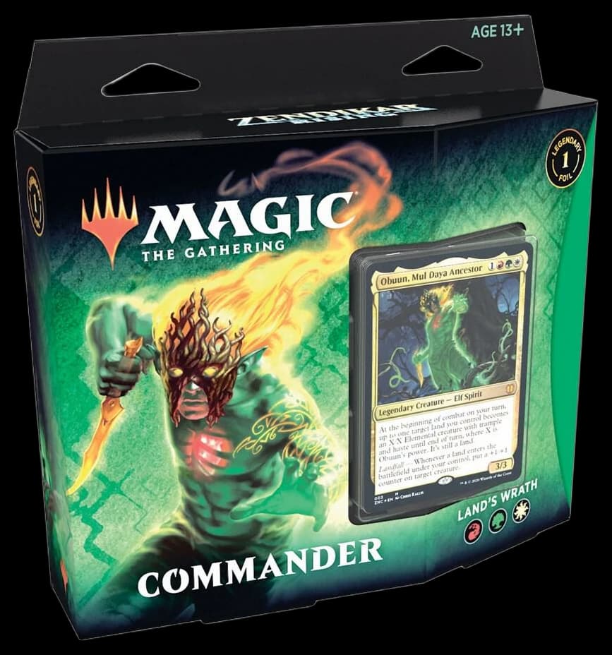 Zendikar Rising - Land's Wrath Commander Deck