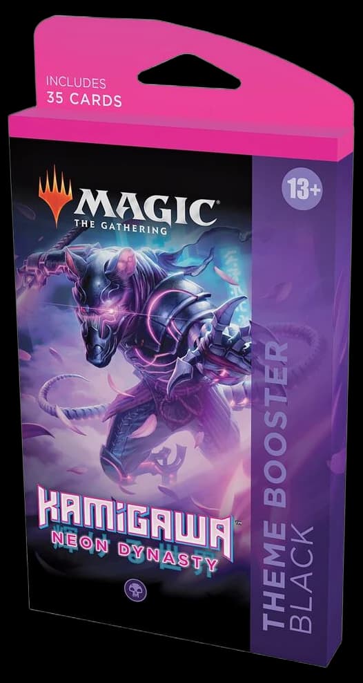 Kamigawa: Neon Dynasty - Theme Booster [Black]