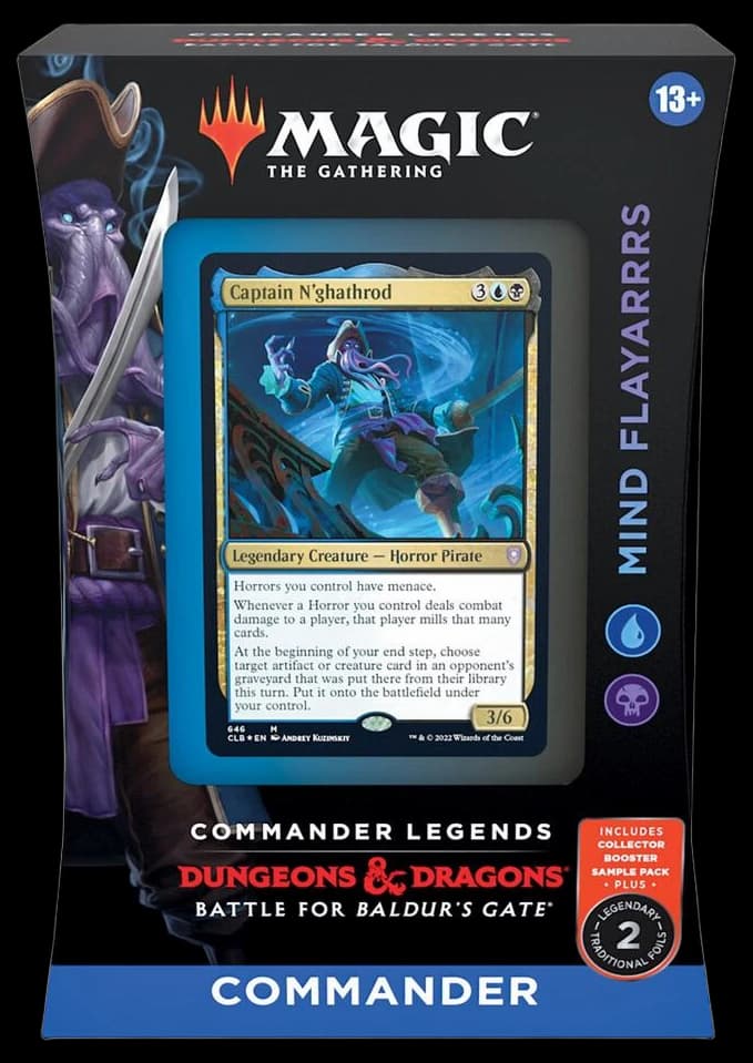 Commander Legends: Battle for Baldur's Gate - Mind Flayarrrs Commander Deck