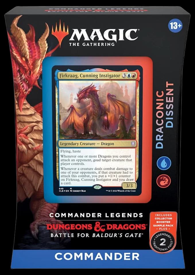 Commander Legends: Battle for Baldur's Gate - Draconic Dissent Commander Deck