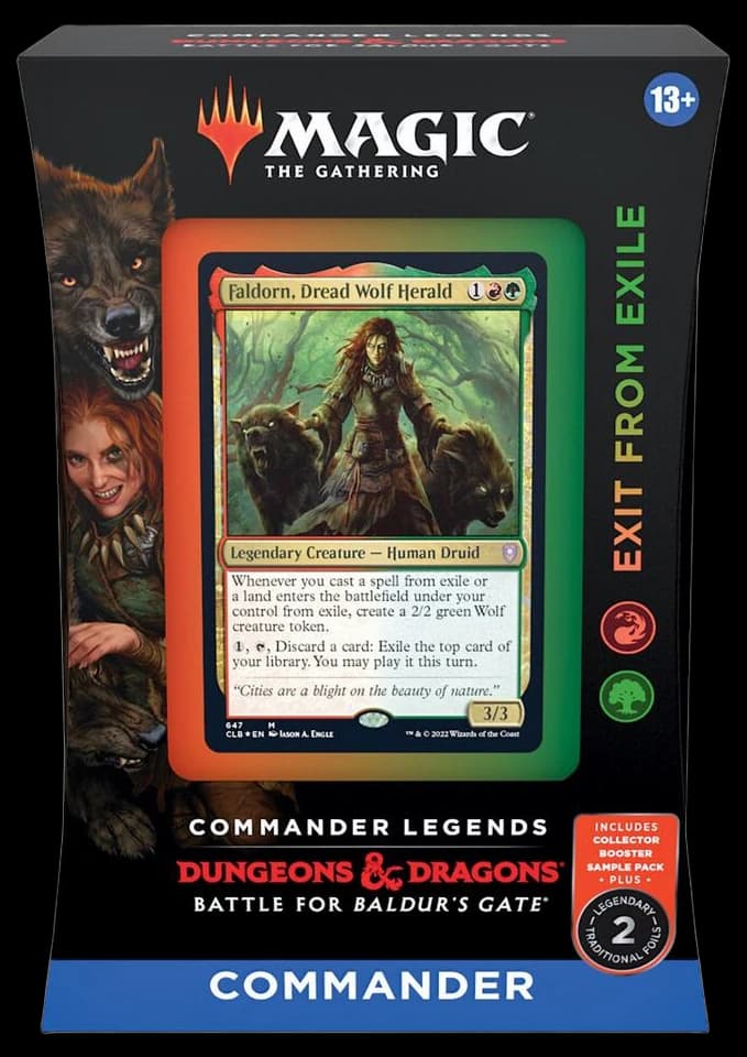 Commander Legends: Battle for Baldur's Gate - Exit from Exile Commander Deck