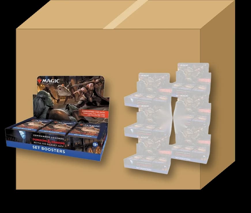 Commander Legends: Battle for Baldur's Gate - Set Booster Box Case