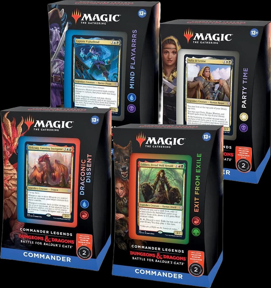 Commander Legends: Battle for Baldur's Gate - Commander Deck Display