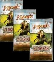 Zendikar - 3x Booster Packs (draft set)