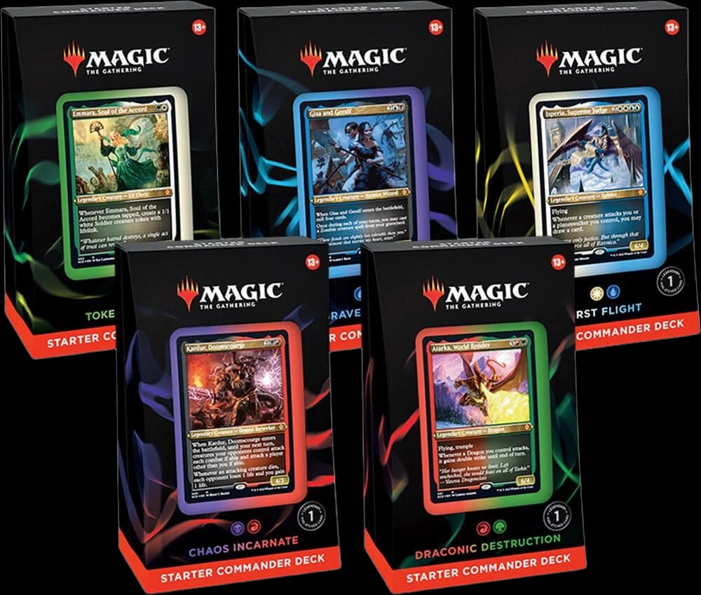 Starter Commander Deck - Set of 5