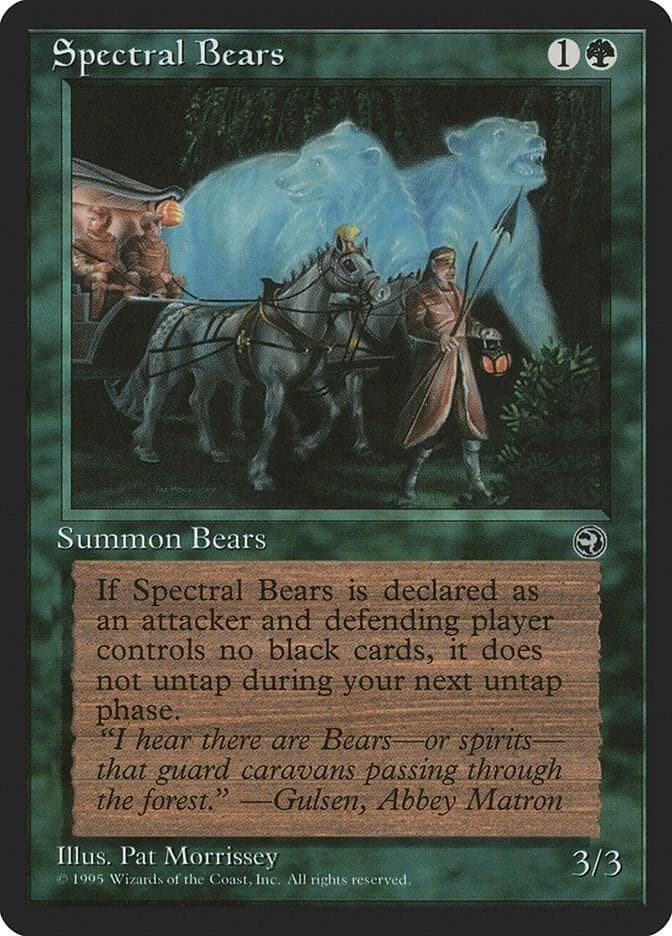 Spectral Bears