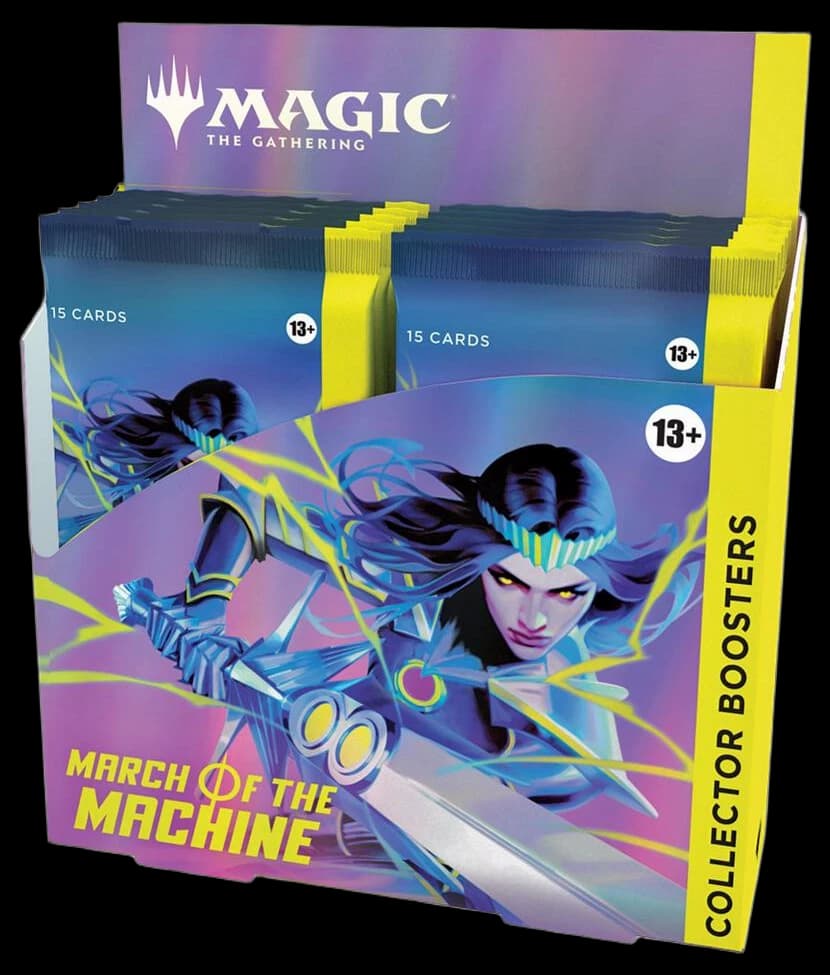 March of the Machine - Collector Booster Display