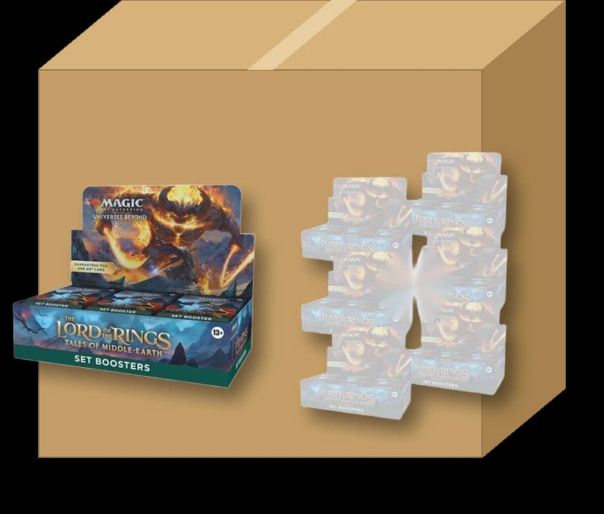 Universes Beyond: The Lord of the Rings: Tales of Middle-earth - Set Booster Box Case