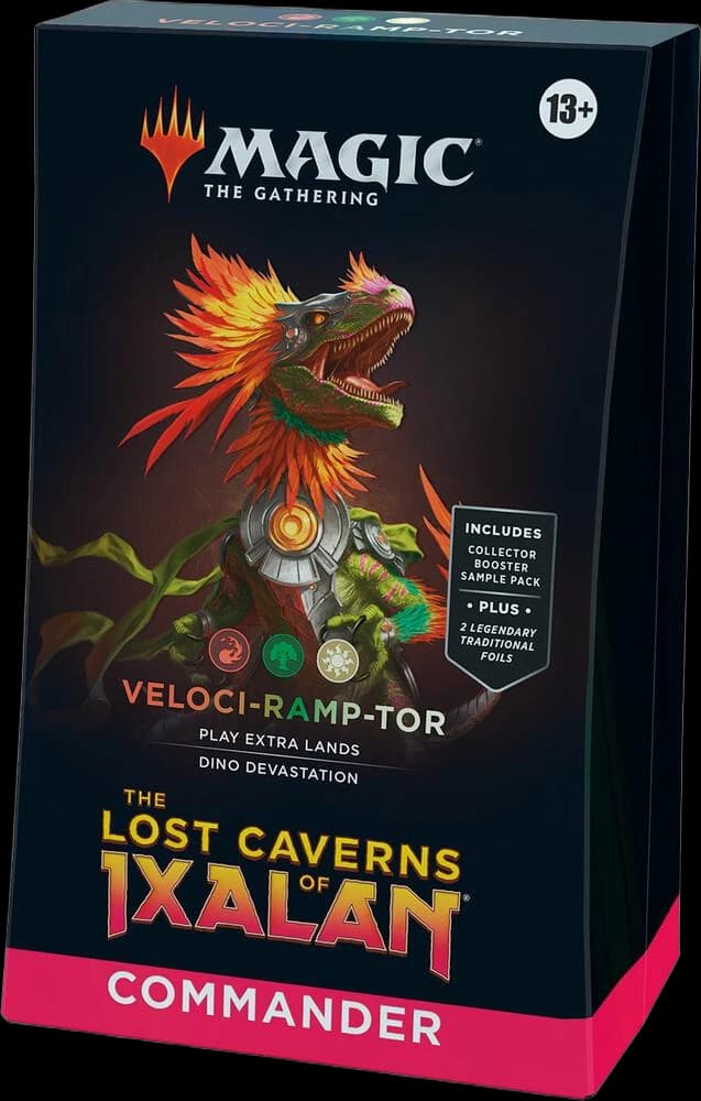 The Lost Caverns of Ixalan Commander Deck - Veloci-Ramp-Tor