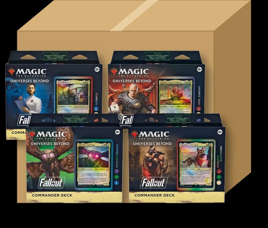 Universes Beyond: Fallout Commander Deck Case