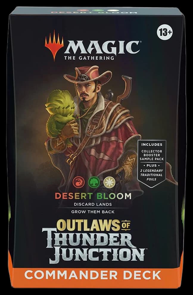 Outlaws of Thunder Junction Commander Deck - Desert Bloom