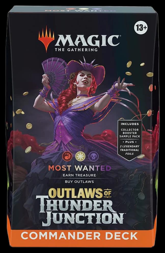 Outlaws of Thunder Junction Commander Deck - Most Wanted