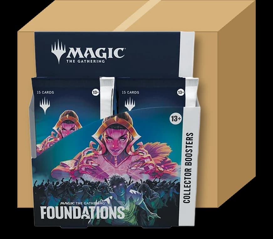 Magic: The Gathering Foundations - Collector Booster Display Case