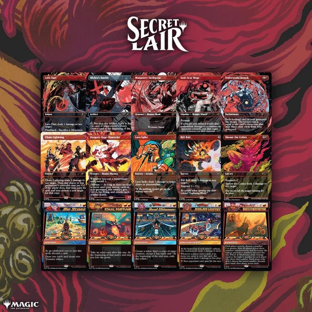 Secret Lair Drop: Burn ‘Em All Bundle - Non-Foil Edition