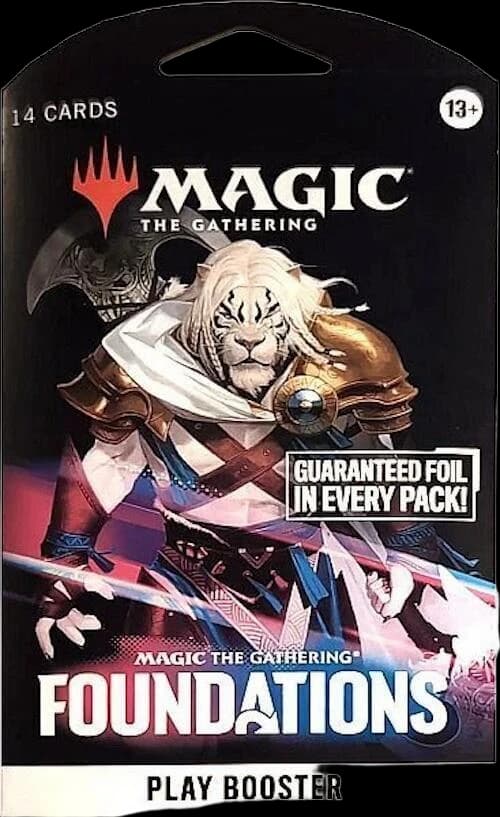 Magic: The Gathering Foundations - Sleeved Play Booster Pack