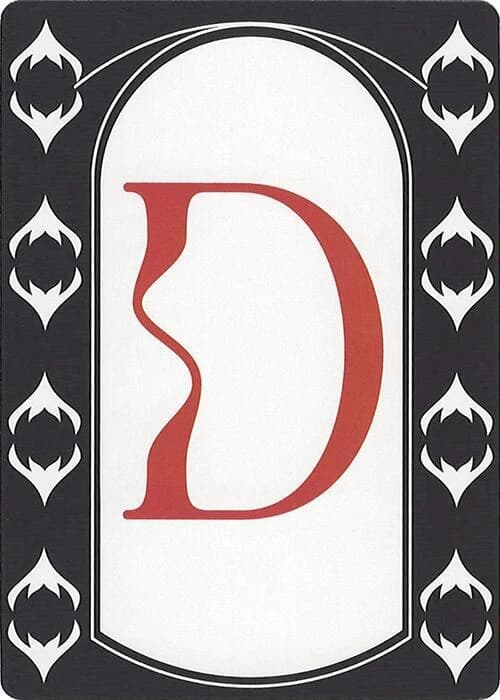 Letter Card - D