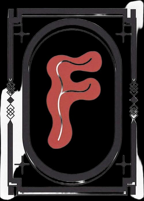 Letter Card - F