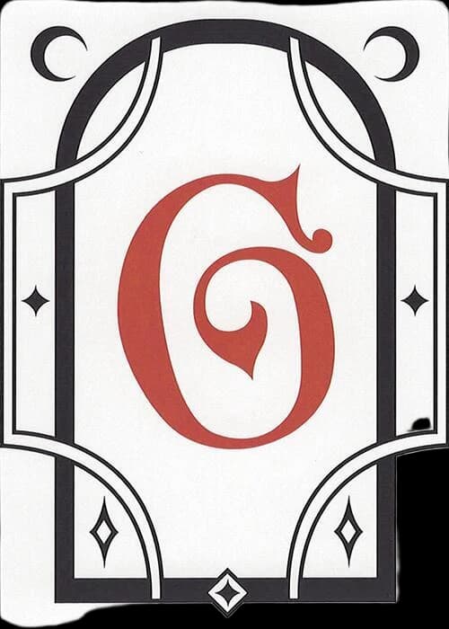 Letter Card - G