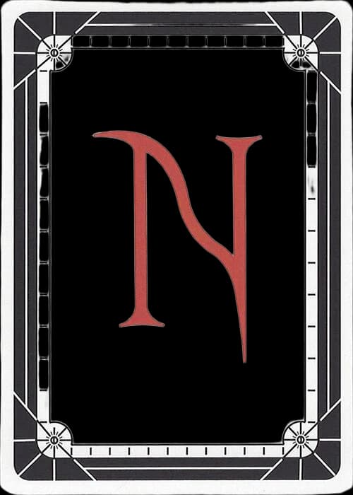 Letter Card - N