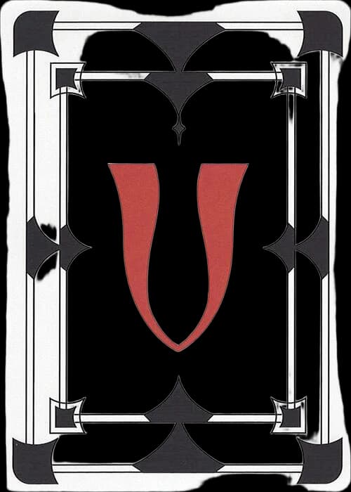 Letter Card - V
