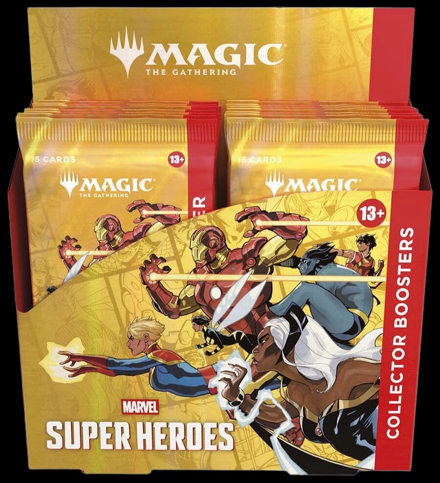 Marvel Super Heroes - Collector Booster Display