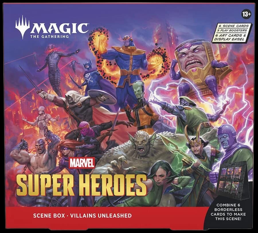 Marvel Super Heroes Scene Box - Villains Unleashed