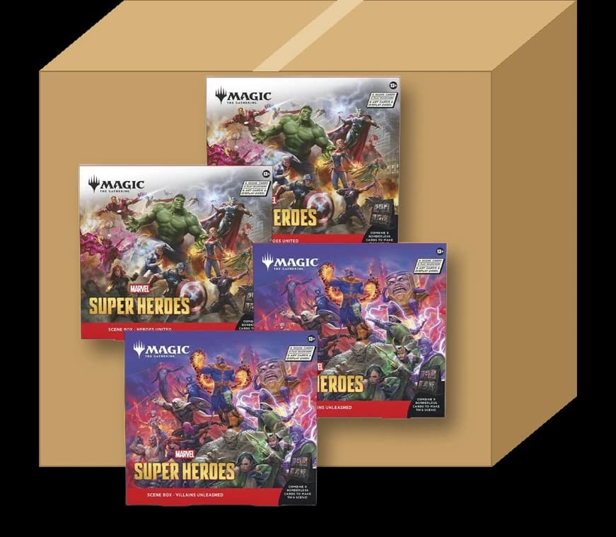 Marvel Super Heroes Scene Box Case
