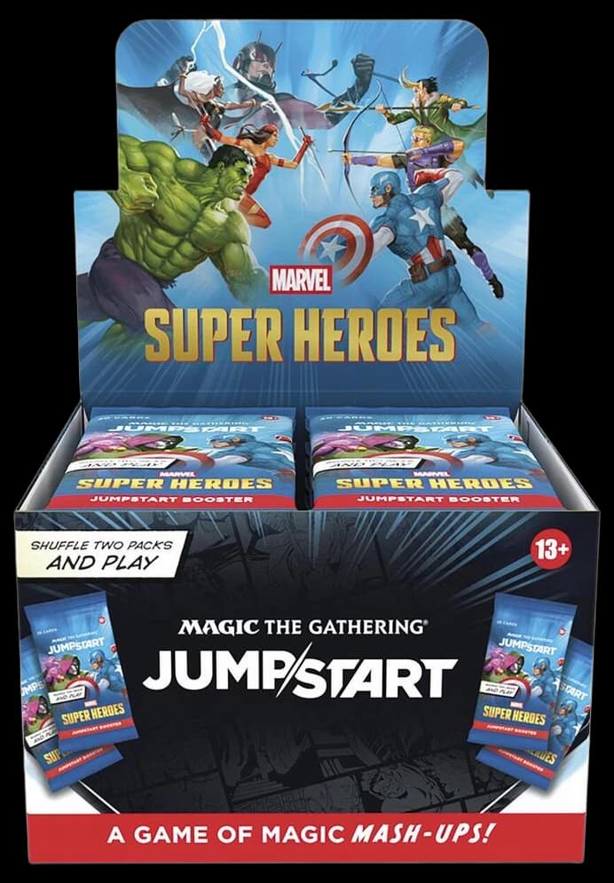 Marvel Super Heroes - Jumpstart Booster Display
