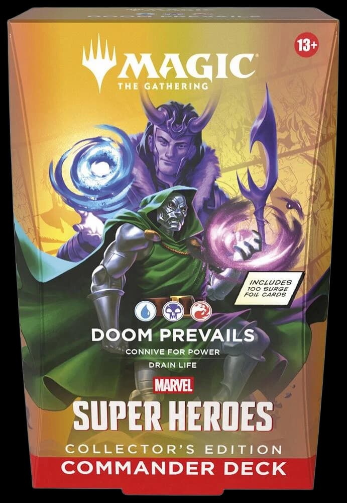 Marvel Super Heroes Commander Deck - Doom Prevails (Collector's Edition)