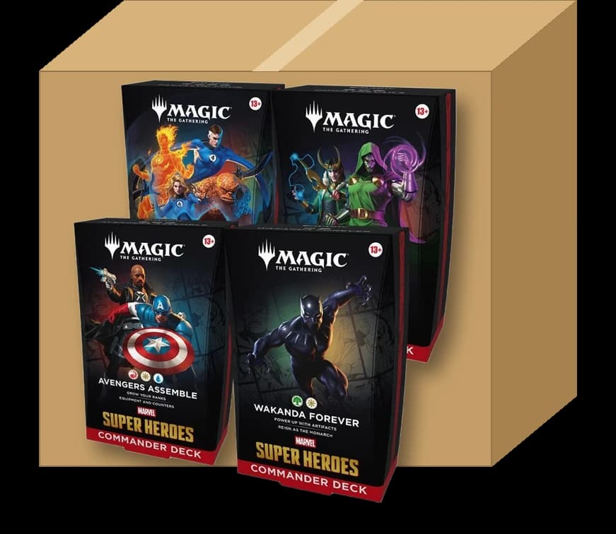 Marvel Super Heroes Commander Deck Case