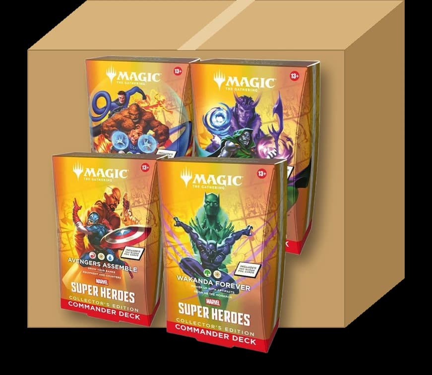 Marvel Super Heroes Commander Deck Case (Collector's Edition)