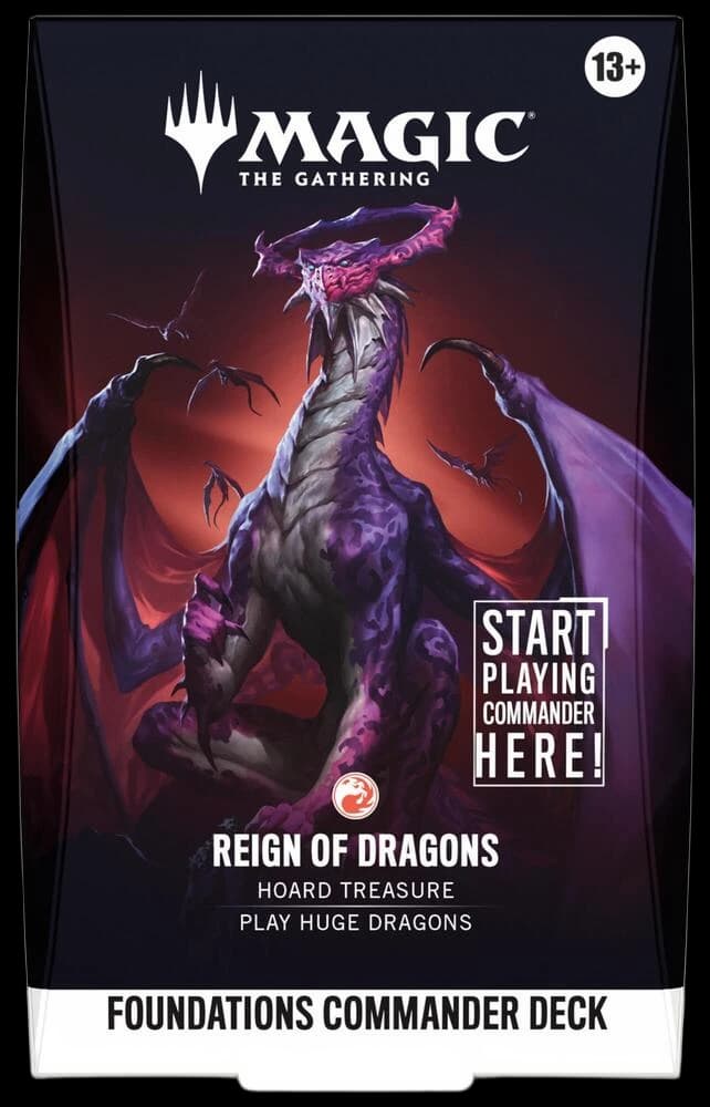 Foundations Commander Deck - Reign of Dragons