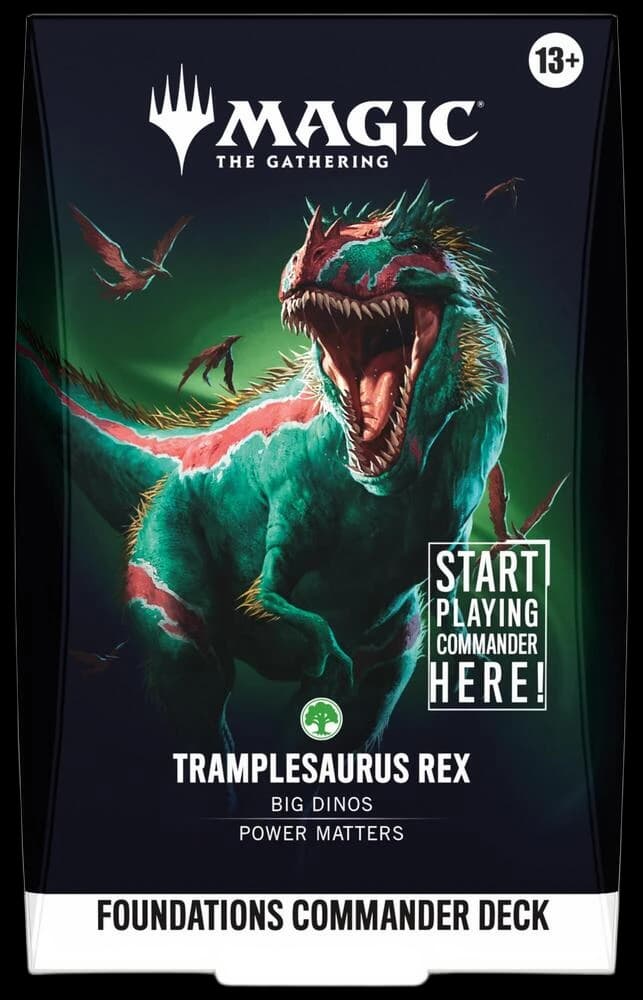 Foundations Commander Deck - Tramplesaurus Rex