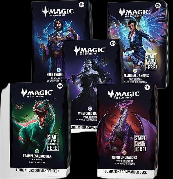 Foundations Commander Decks [Set of 5]