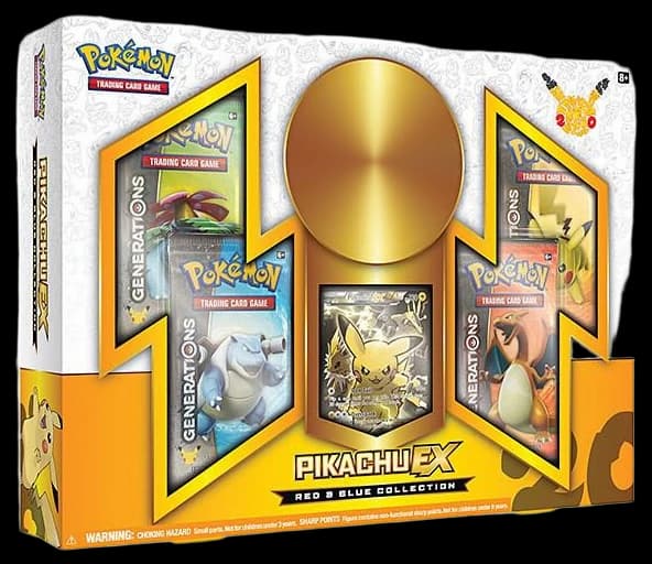 Red & Blue Collection [Pikachu EX]