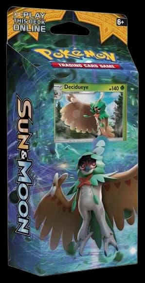 Sun & Moon Base Set Theme Deck - "Forest Shadow" [Decidueye]
