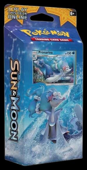 Sun & Moon Base Set Theme Deck - "Bright Tide" [Primarina]