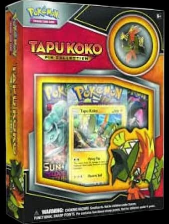 Tapu Koko Pin Collection