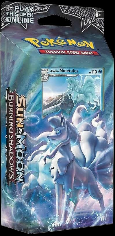 Burning Shadows Theme Deck - "Luminous Frost" [Alolan Ninetales]