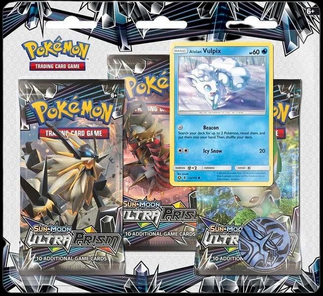 Ultra Prism 3 Pack Blister [Alolan Vulpix]