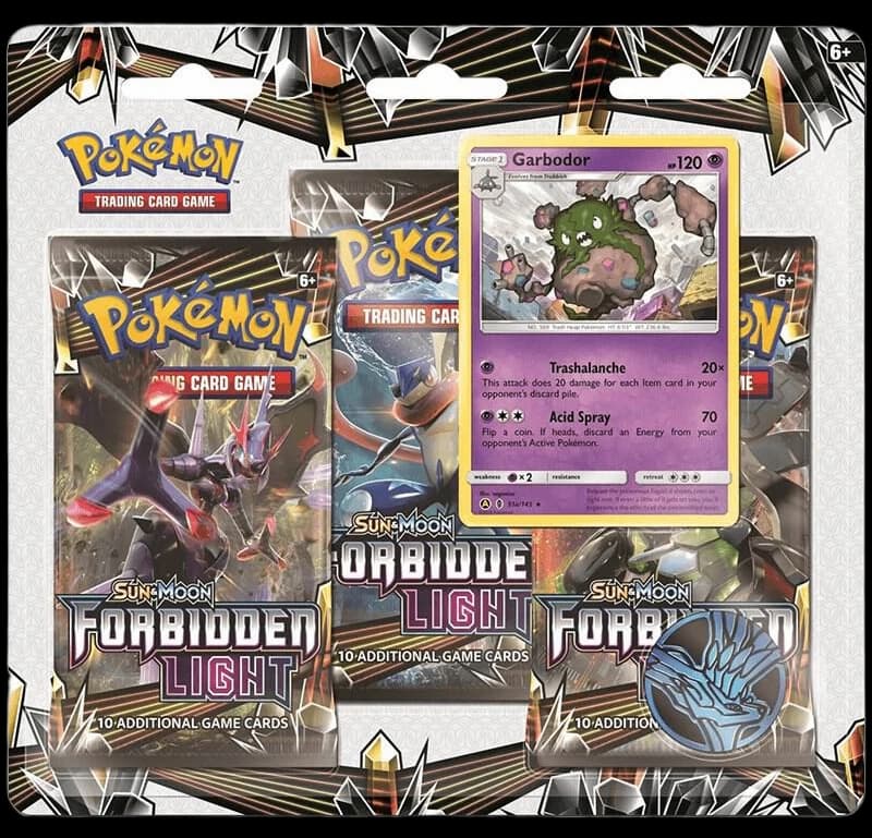 Forbidden Light 3 Pack Blister [Garbodor]