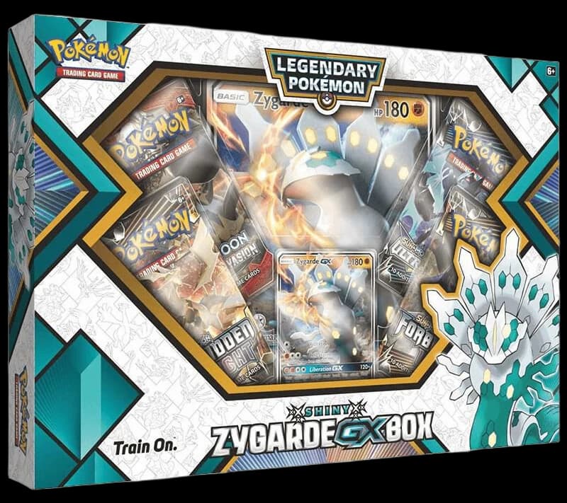 Shining Legends: Shiny Zygarde GX Box