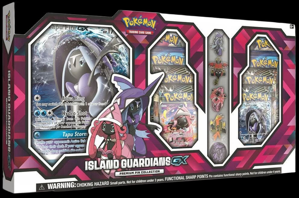 Island Guardians GX Premium Pin Collection