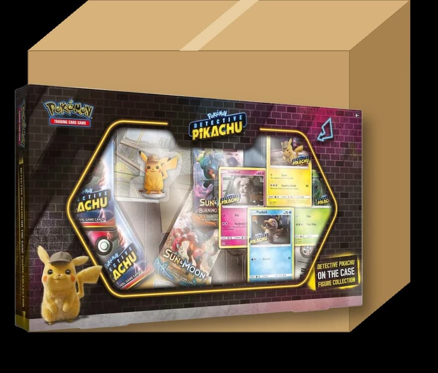 Detective Pikachu On the Case Figure Collection