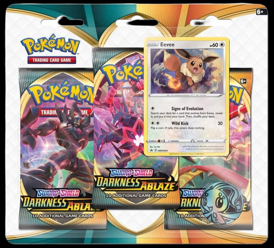 Darkness Ablaze 3 Pack Blister [Eevee]