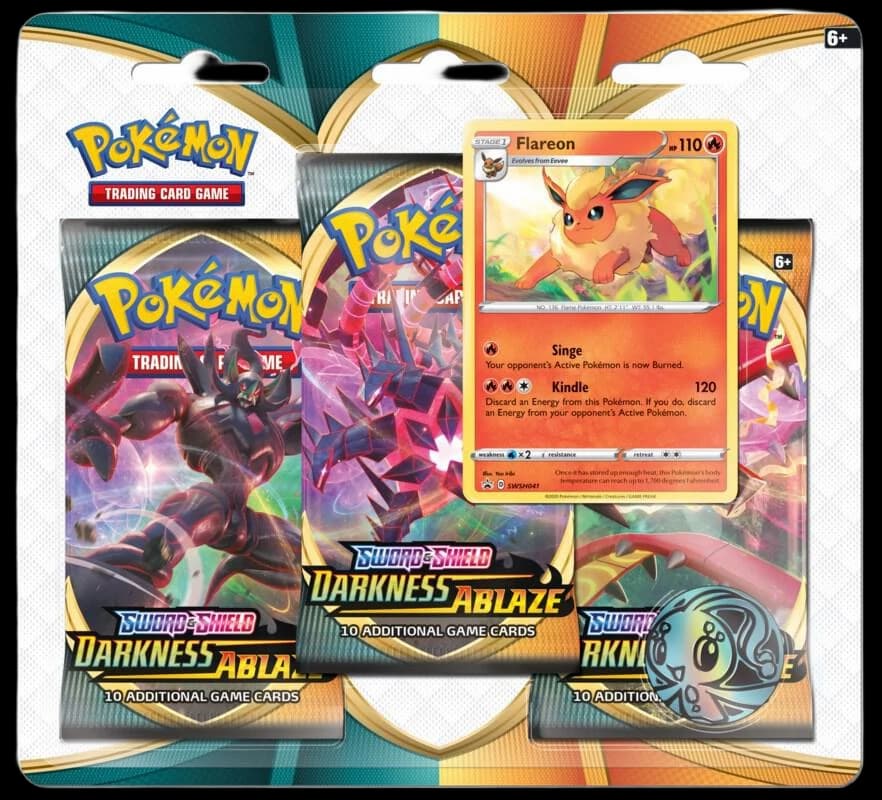 Darkness Ablaze 3 Pack Blister [Flareon]