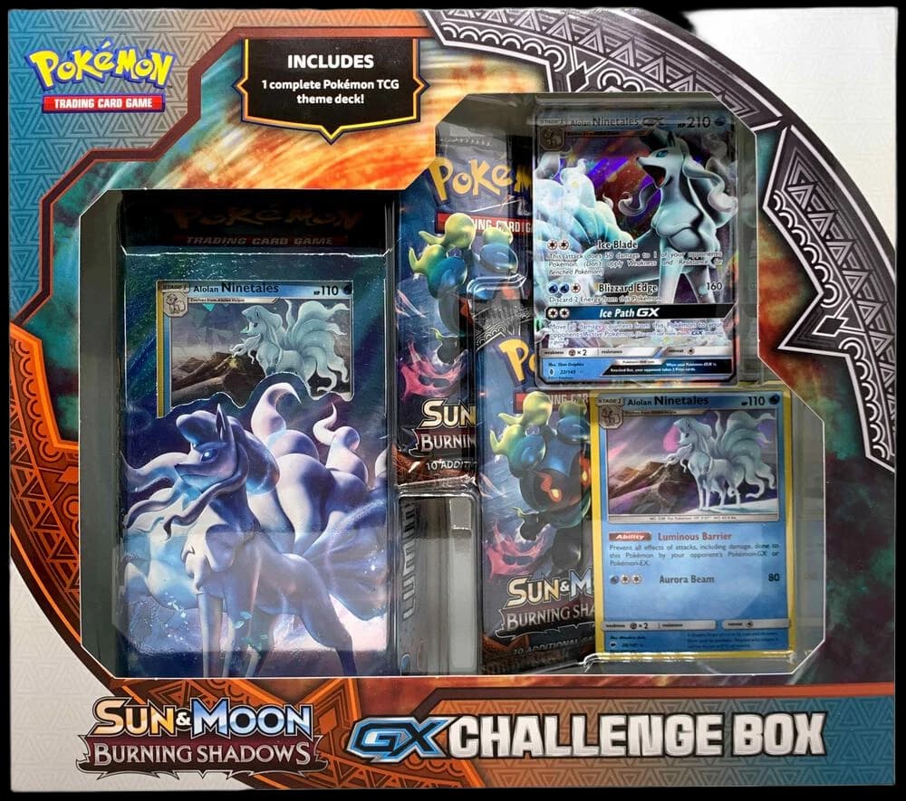 Alolan Ninetales GX Challenge Box